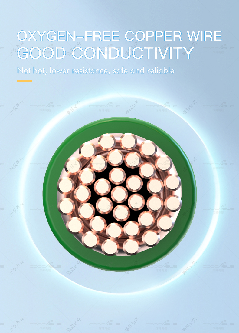 Single Core Flat Auto Cable  Copper Halogen Free Cable(图3)