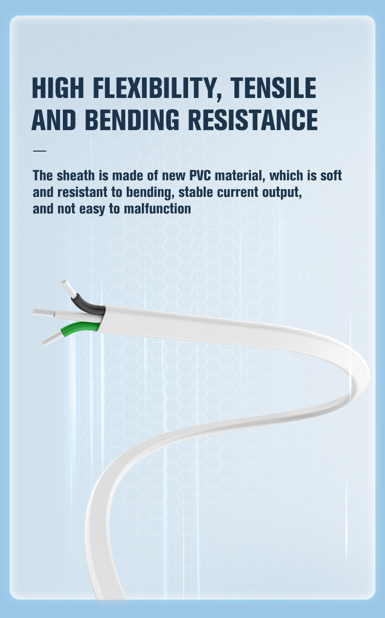 Tinned Copper Primary Boat Cable 6/3 AWG Triplex AC Marine Wire(图4)