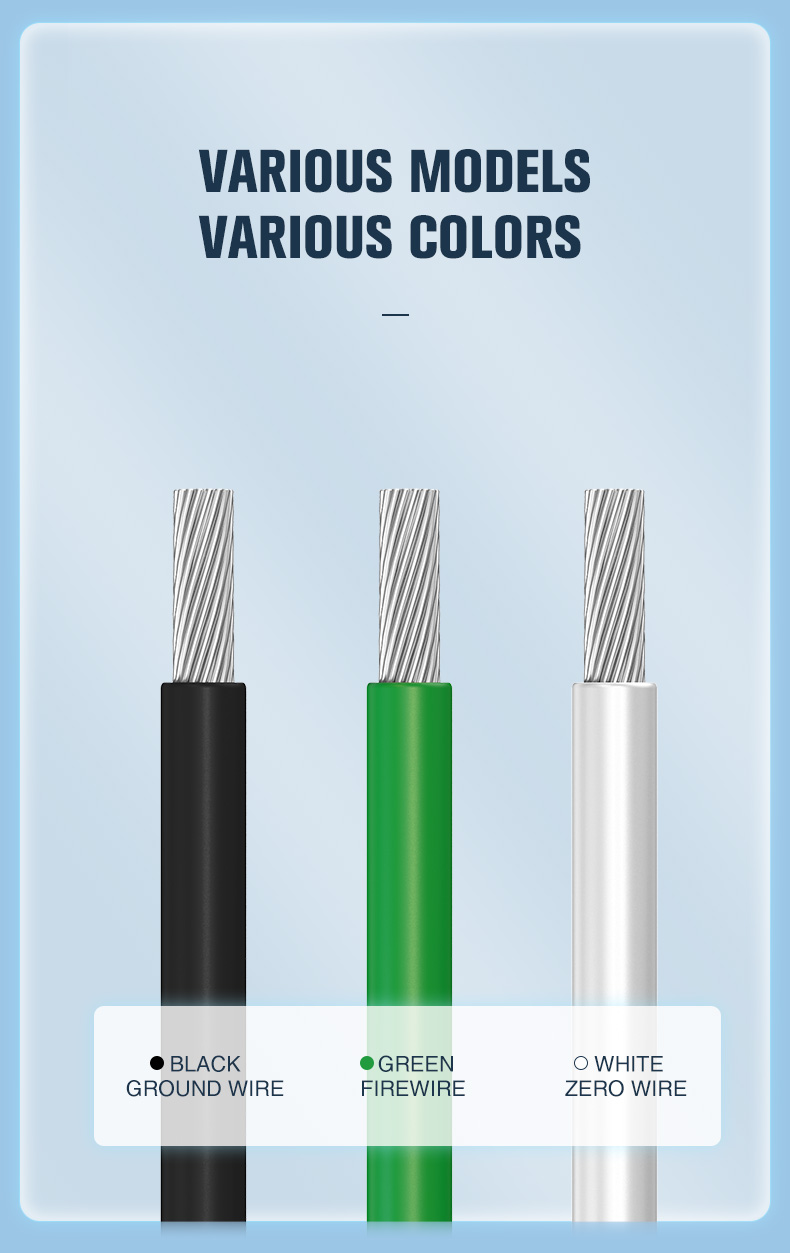 Tinned Copper Primary Boat Cable 6/3 AWG Triplex AC Marine Wire(图7)