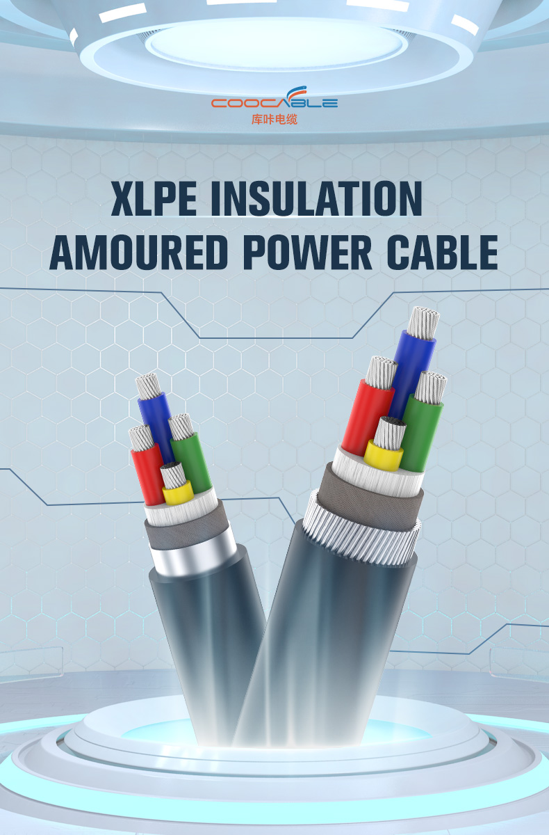 YJV Power Cable XLPE 0.6/1KV Building Power Armoured Cable(图1)