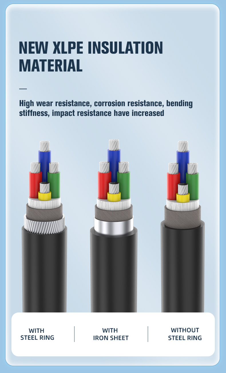 YJV Power Cable XLPE 0.6/1KV Building Power Armoured Cable(图6)