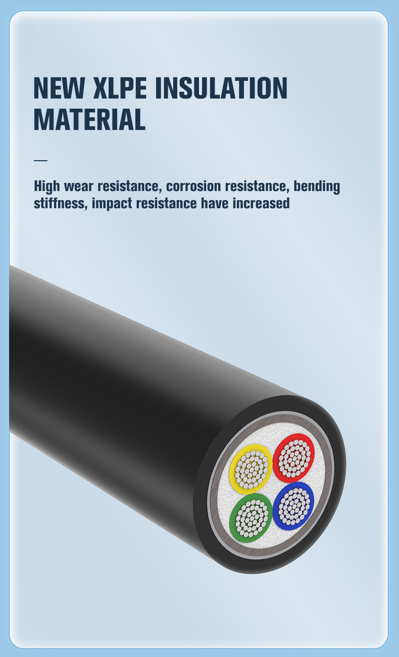 YJV Power Cable XLPE 0.6/1KV Building Power Armoured Cable(图5)