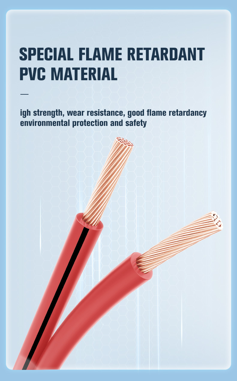 14AWG Car Audio Speaker Cable 2.5mm CCA frosted flexible  speaker cable wire(图4)
