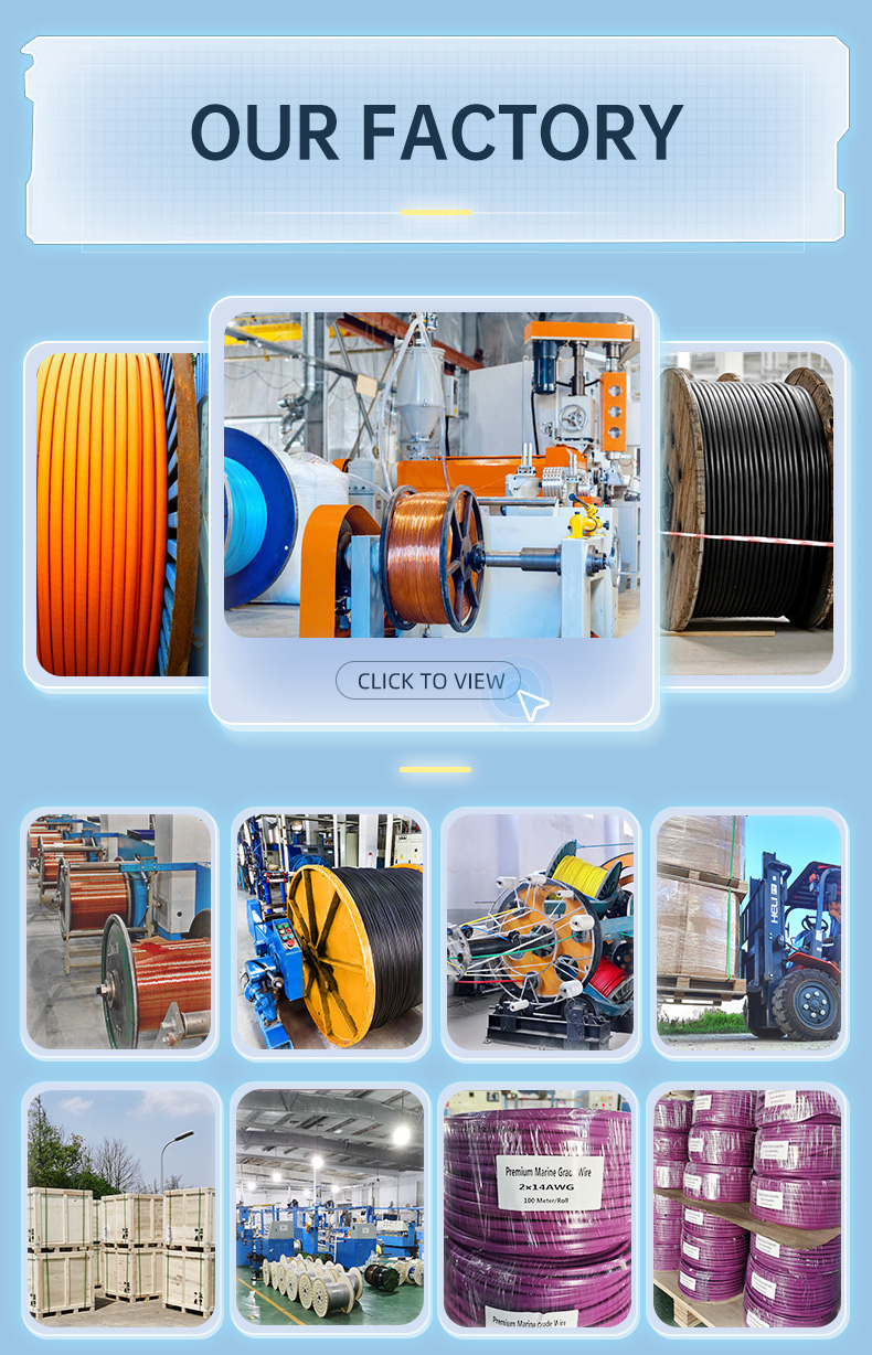 H07G-K+H05G-K  0.5 0.75 1mm2 Standard Industrial power Cables Rubber insulated Electric wires(图8)