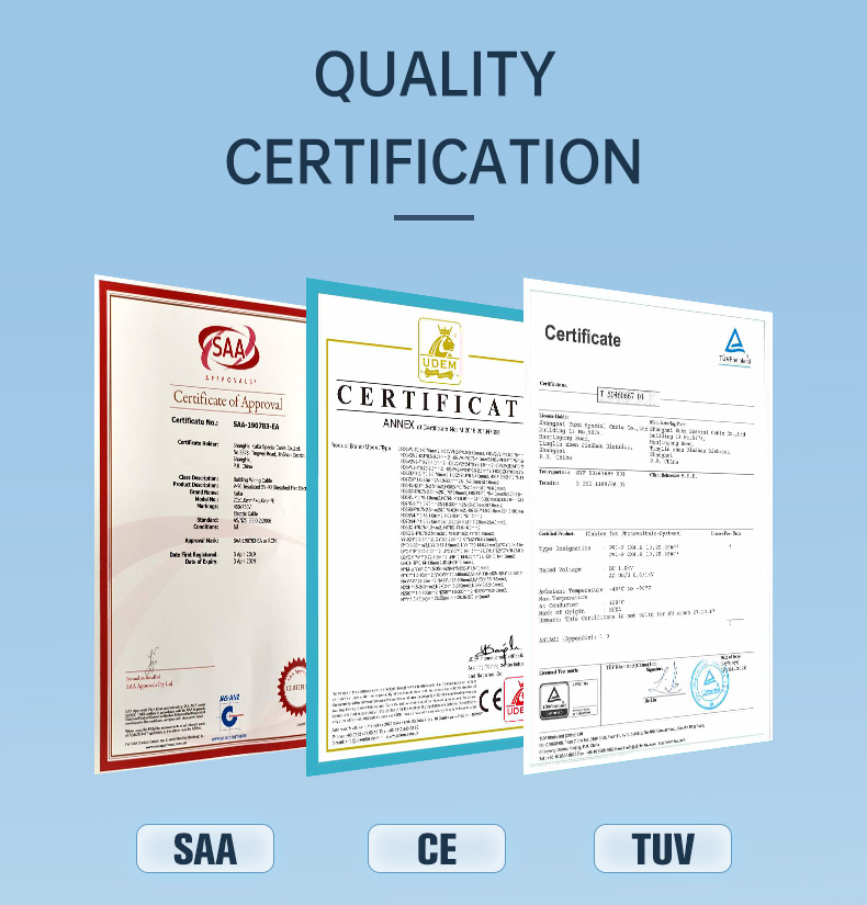 Ce Certificate H05V2-U H07V2-U Solid Pure Copper Single Core rubber Cable 16Awg 17Awg 18Awg 20Awg (图11)