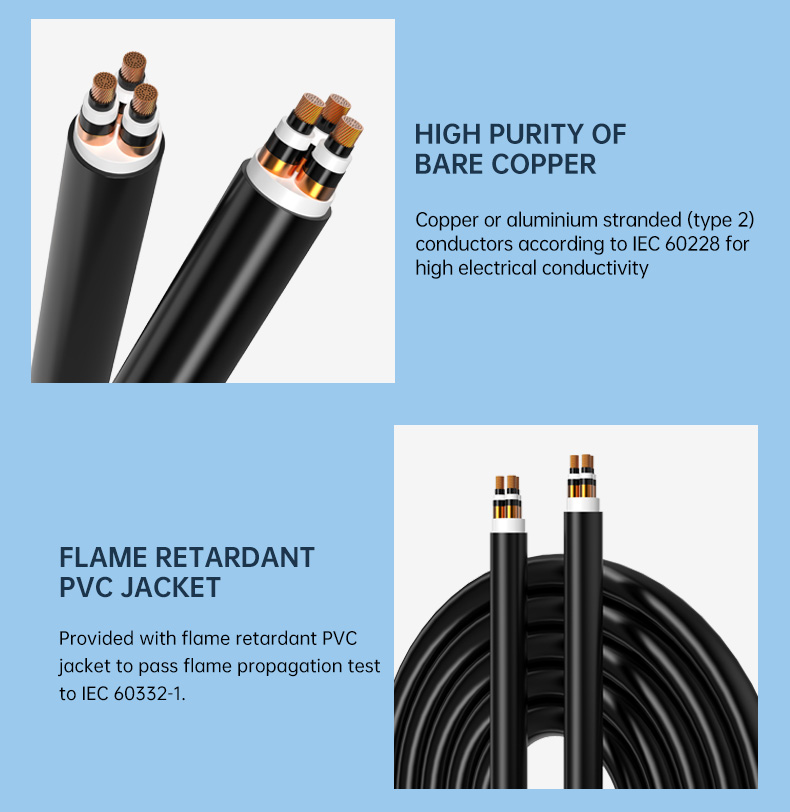 12/20 (24)kV Three Core VDE 0276 N2XSEY Medium Voltage Cables(图5)