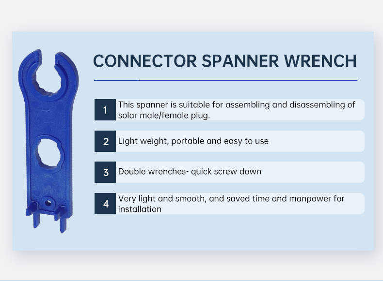 Solar Connector Installation Tool PV Spanner Wrench(图2)