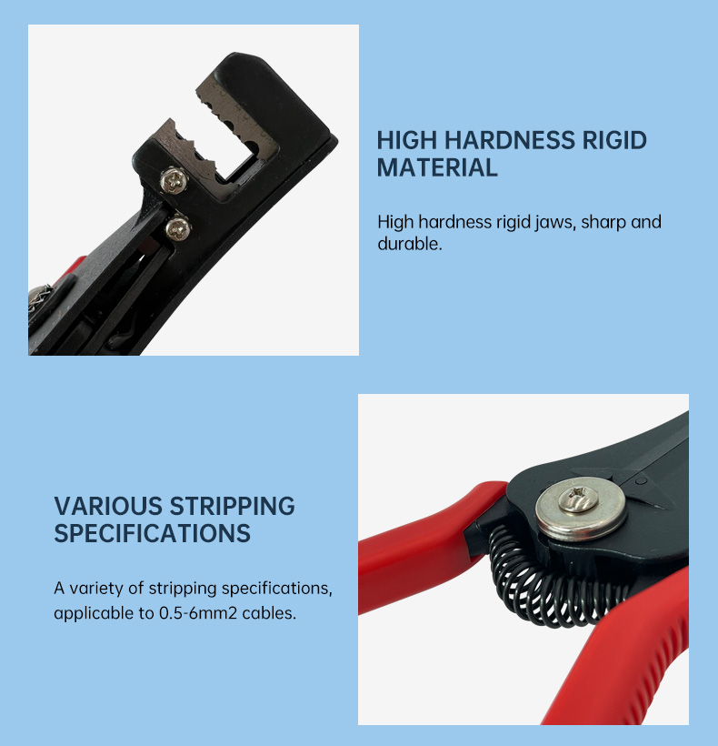 PV Solar Panel Cable Stripper Automatic Wire Stripping Tool(图4)