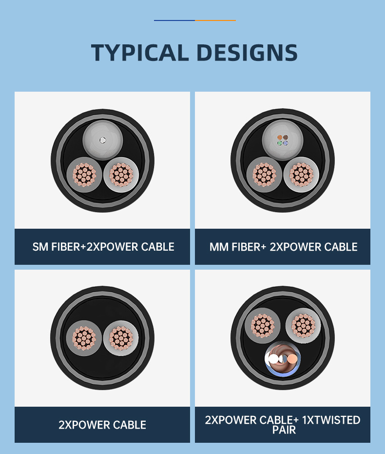 5A Tethered Drone Cables with fiber hybrid power cable(图9)