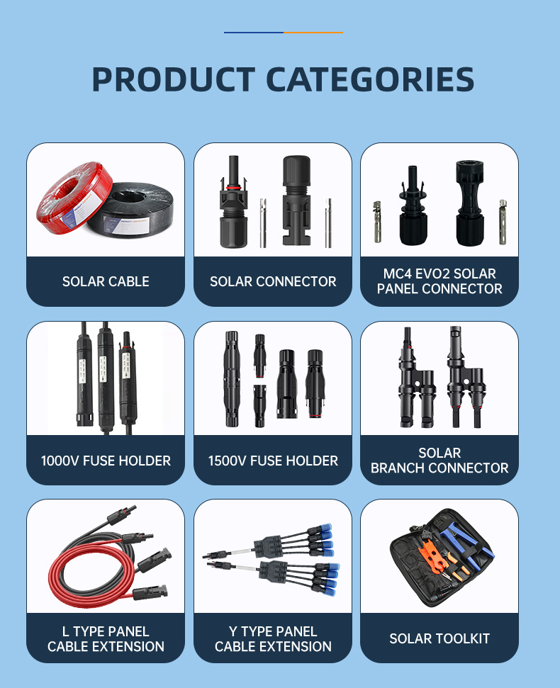 1500V TUV waterproof IP68 Solar Connector DC  For Solar PV System(图7)